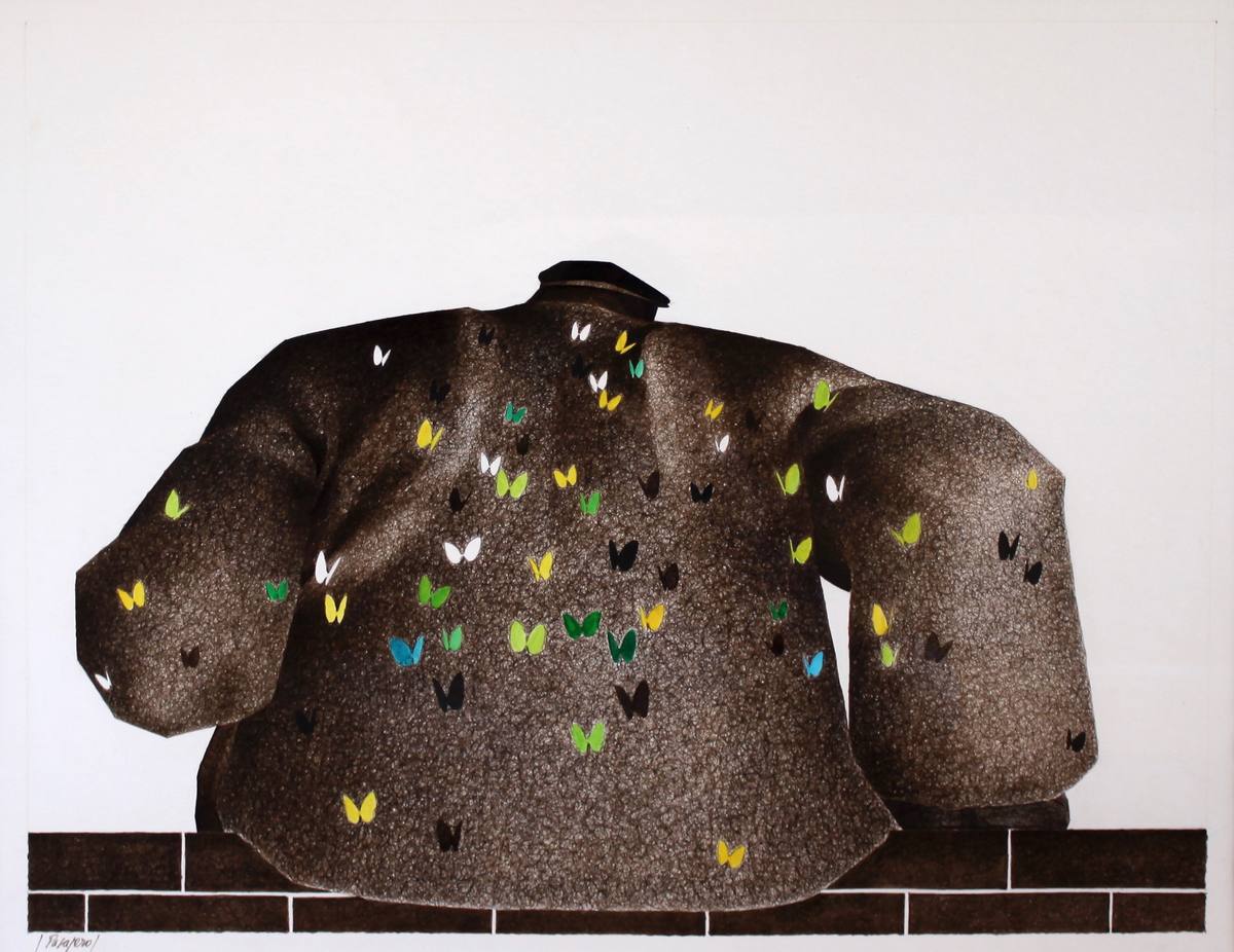 El Pasajero, drawing, 1975-1980