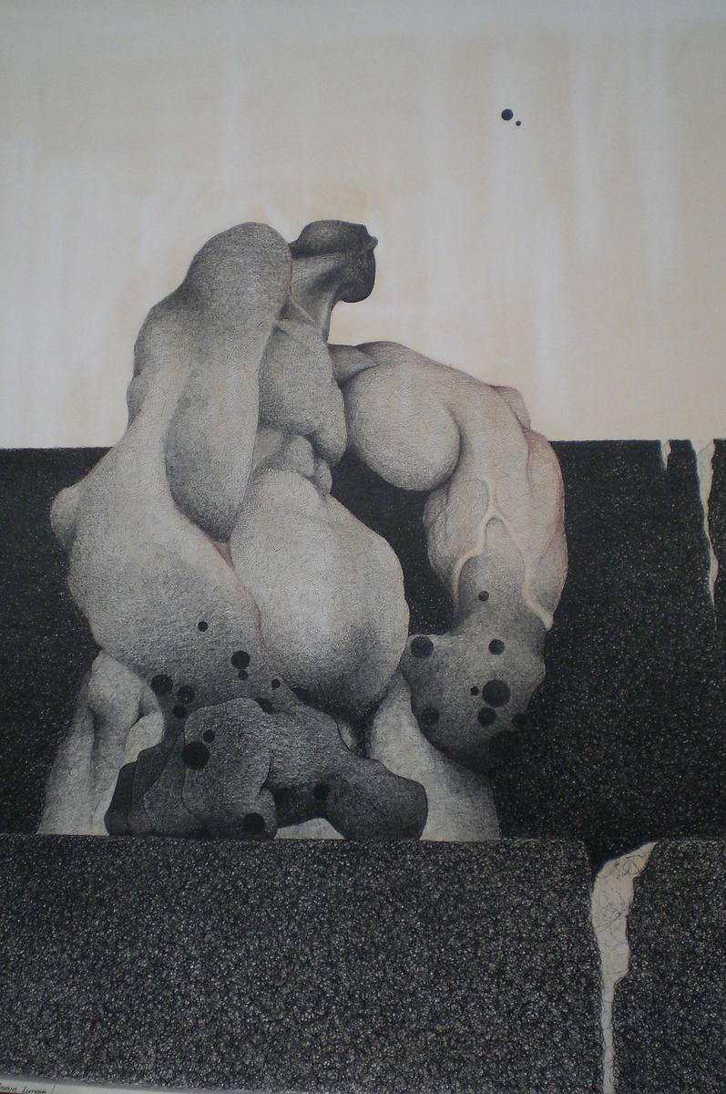 Untitled, ink drawing, 1975
