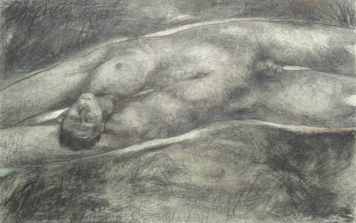 The Bridge II, pencil on paper, 2009