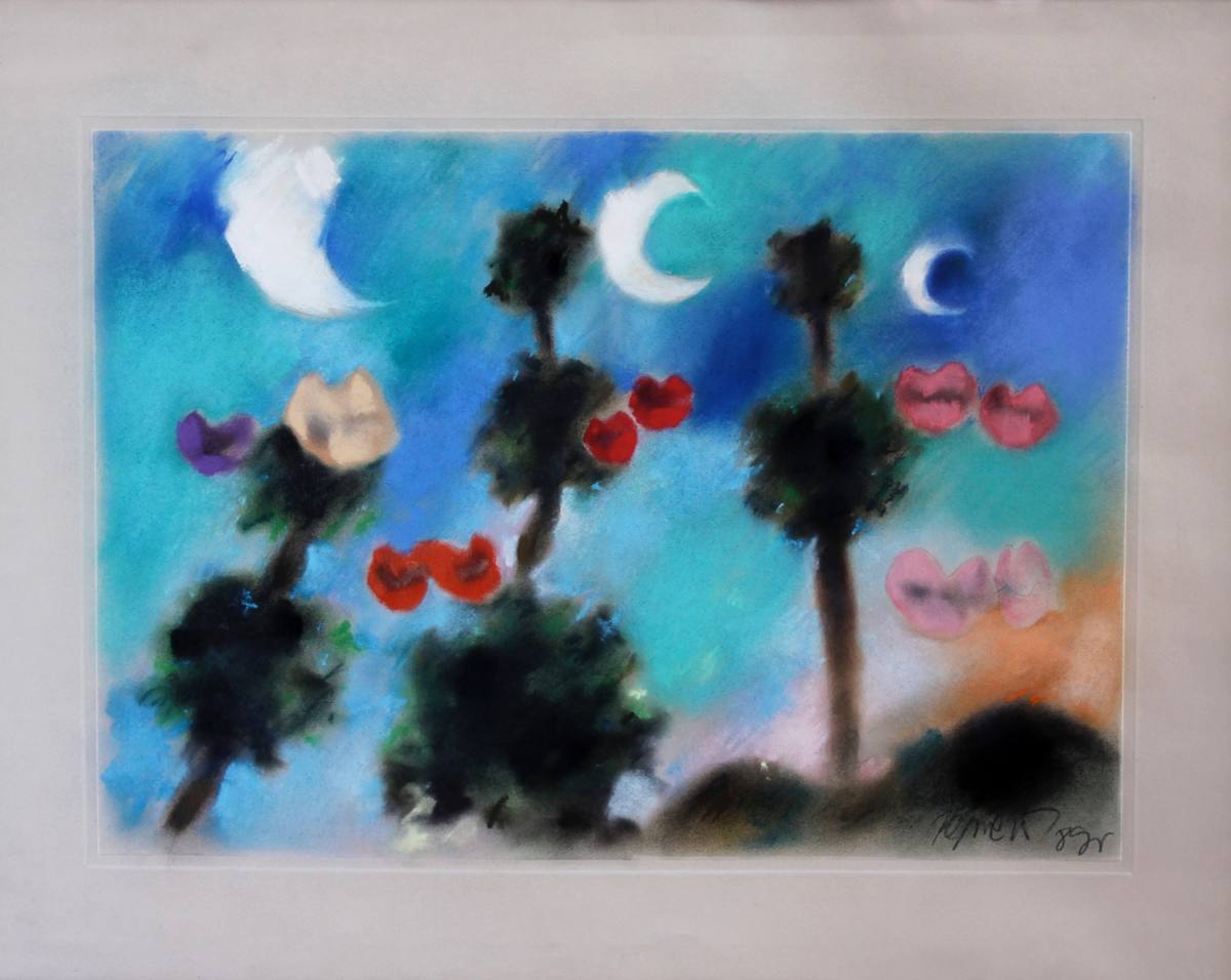 Untitled, pastel on paper, 1998
