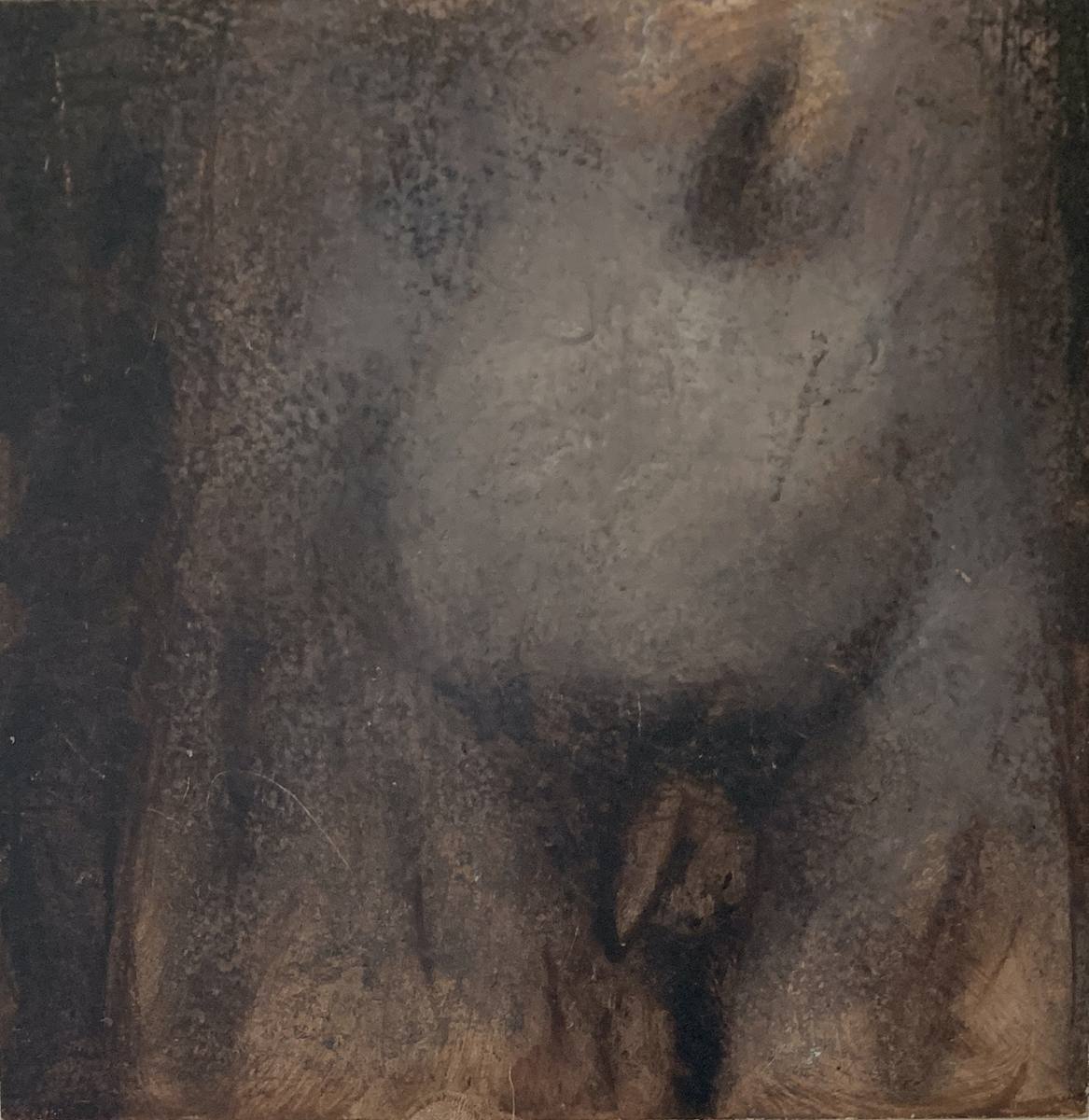 Adam, oil on MDF board, 2011