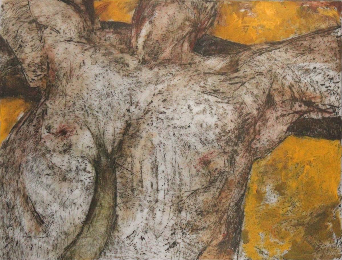 The Bite I (El Mordisco I), ink, acrylic and pencil, 2011