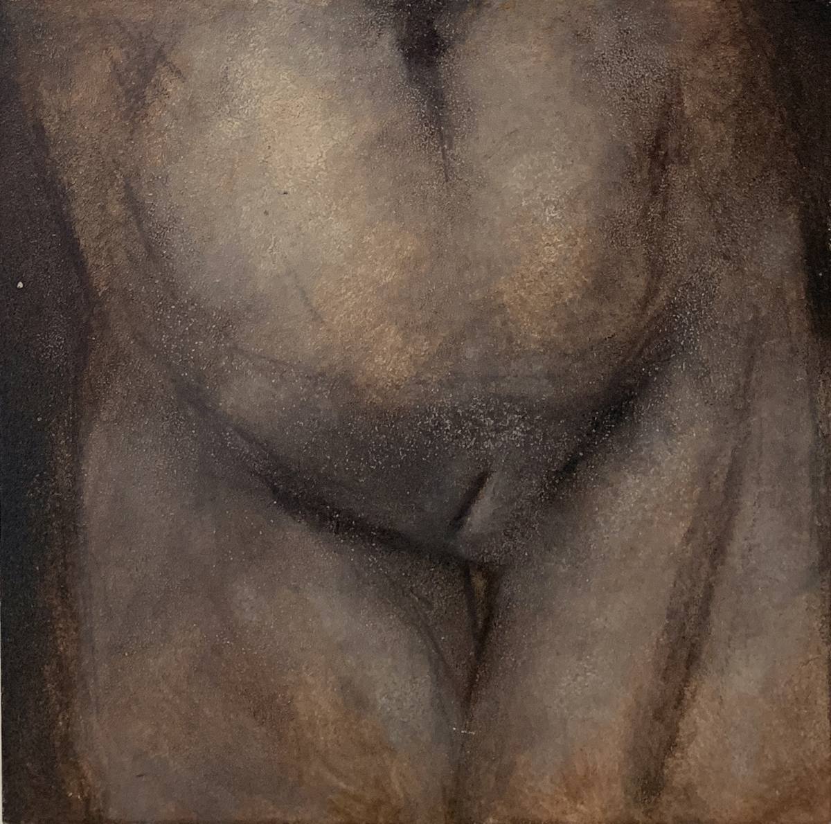 Eve, oil on MDF board, 2011