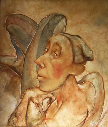 The Comedian, oil on canvas, 1999-2000